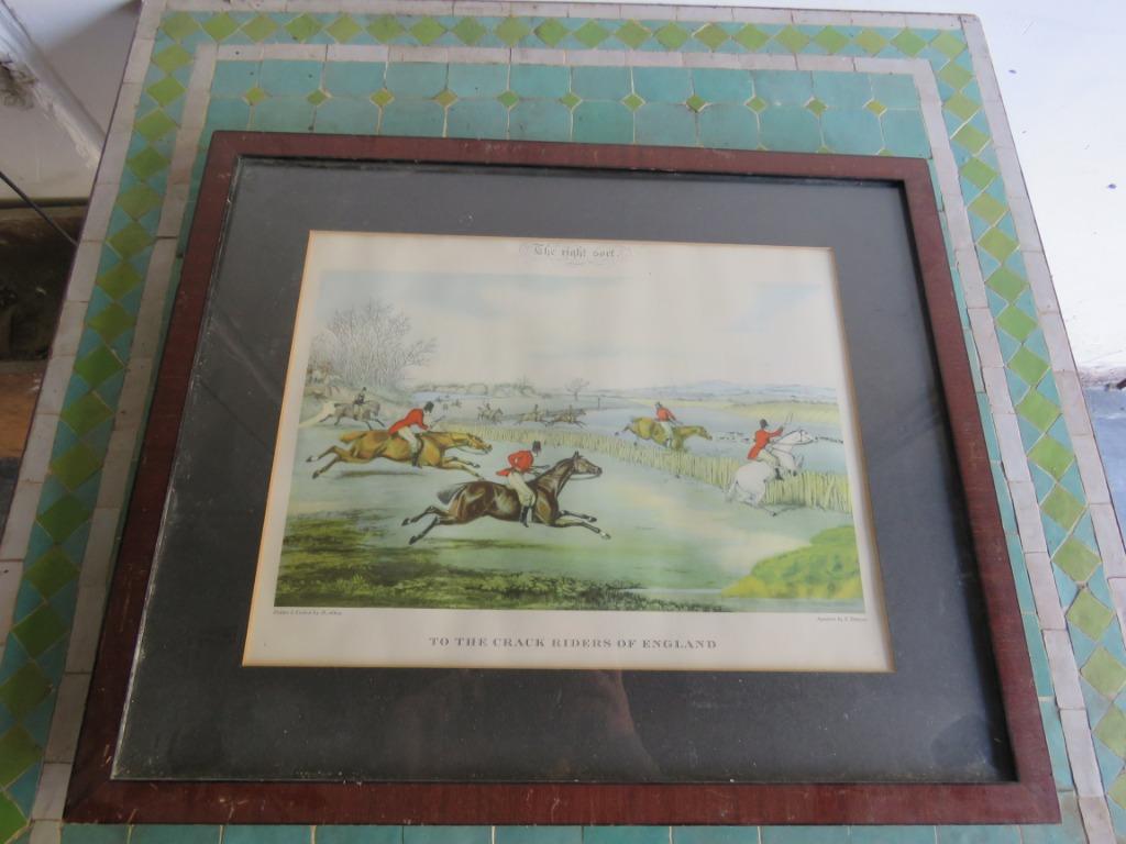 Kader To the Crack Riders of England, Antiek en Kunst, Ophalen of Verzenden