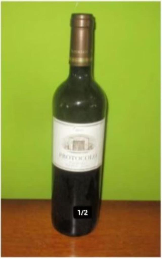 Vin espagnol Prima - Protocolo Tempranillo 2015, Collections, Vins, Enlèvement ou Envoi, Pleine, Comme neuf, Vin rouge