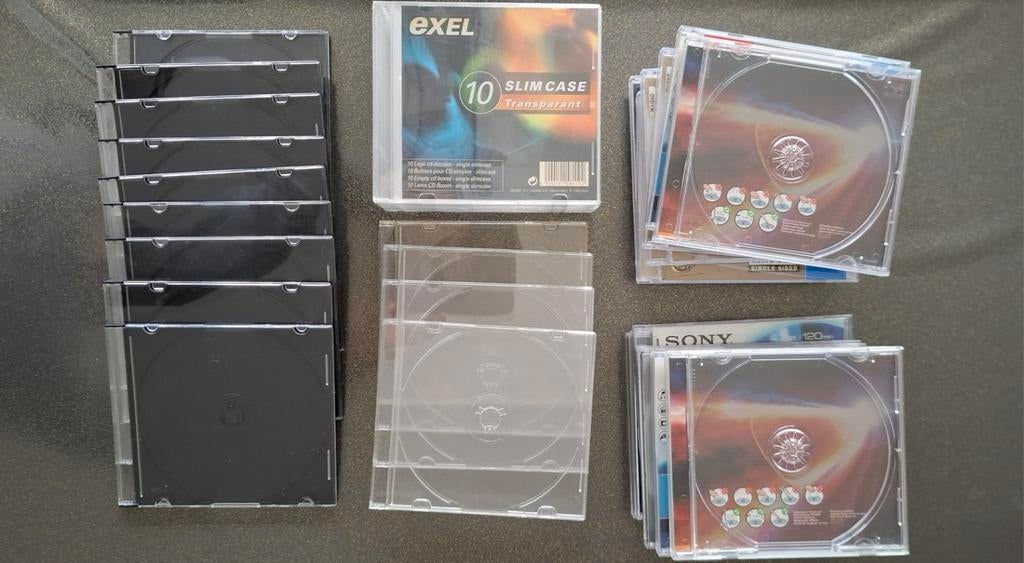 Lege CD/DVD doosjes, Ophalen of Verzenden