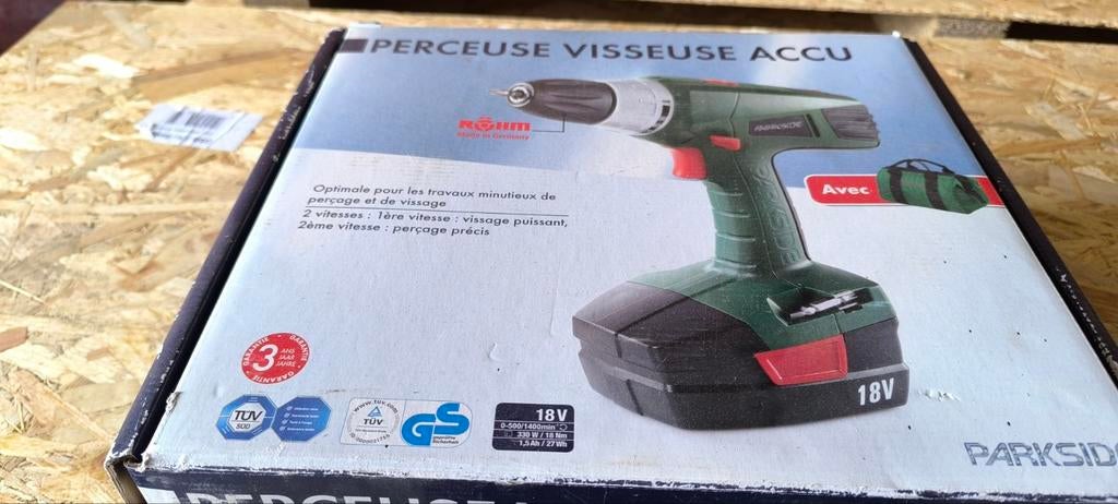 Perceuse visseuse Parkside : 20 €, Enlèvement, Neuf, Outillage ou Accessoires