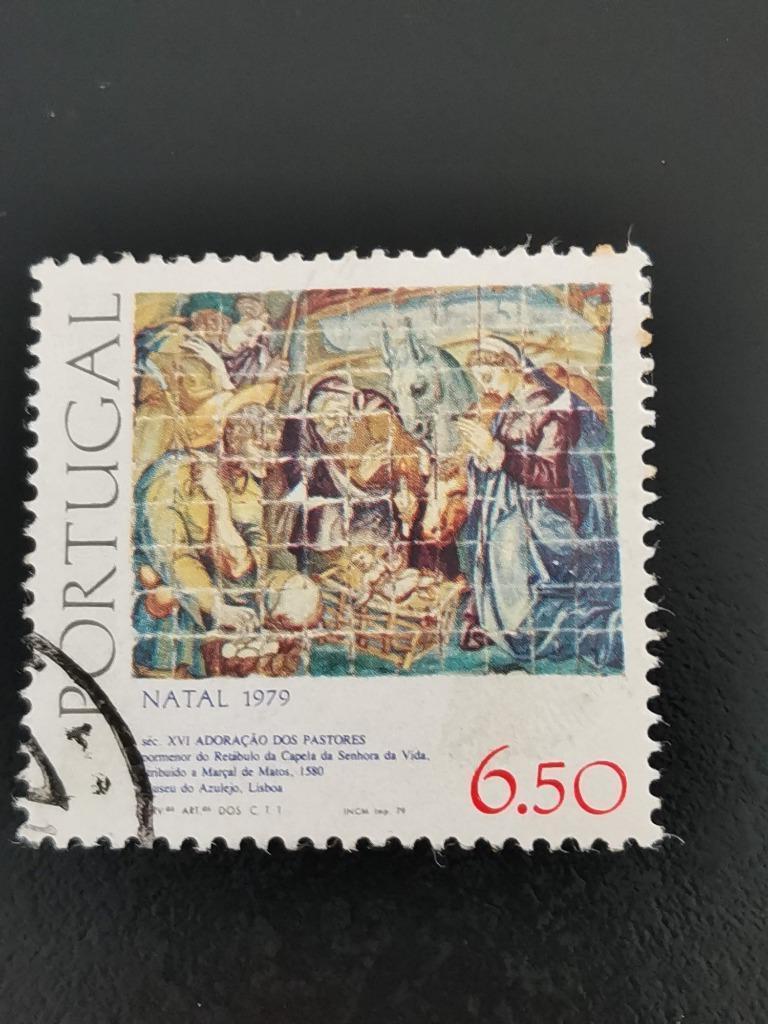 Portugal 1979 - Kerstmis - azulejos, Ophalen of Verzenden, Portugal, Gestempeld