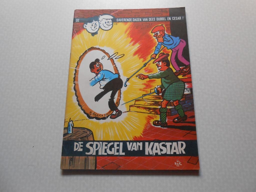 Dees dubbel en cesar 13 De spiegel van Kastar 1968 1 ste dru, Boeken, Stripverhalen, Zo goed als nieuw, Eén stripboek, Ophalen of Verzenden