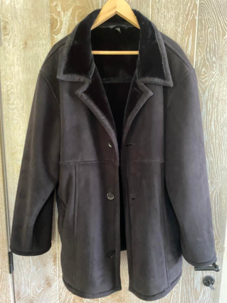 Manteau noir pour homme, Vêtements | Hommes, Enlèvement ou Envoi, Comme neuf, Taille 52/54 (L), Noir