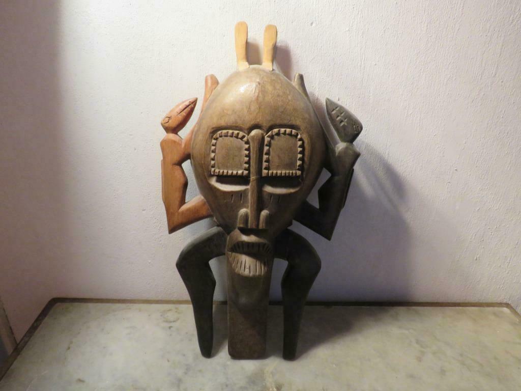 Afrikaans Masker Ivoorkust Senufo, Antiek en Kunst, Ophalen of Verzenden