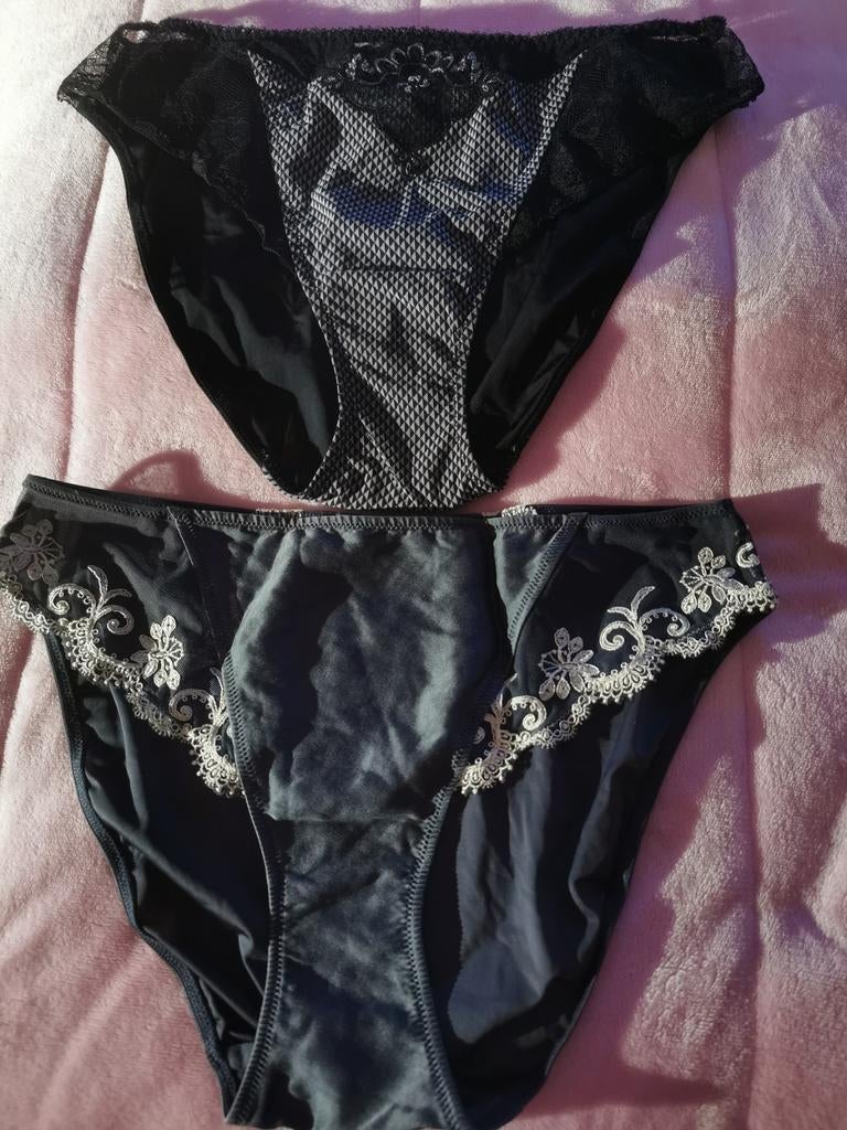 2 Nieuwe mooie dames slips van Lise Charmel, Kleding | Dames, Ophalen of Verzenden, Zwart