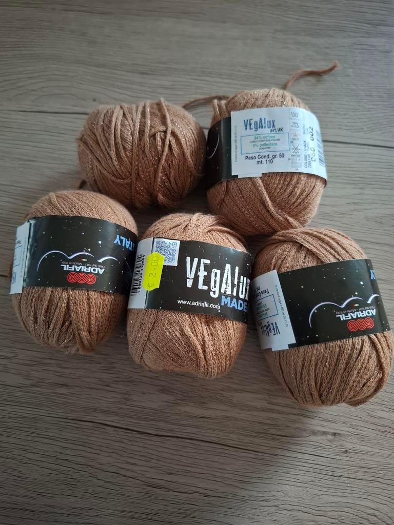5 bruine bollen Vegalux, Ophalen