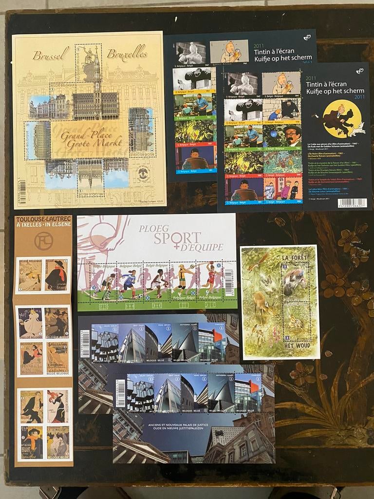 Tous les timbres belges 2011, Enlèvement ou Envoi