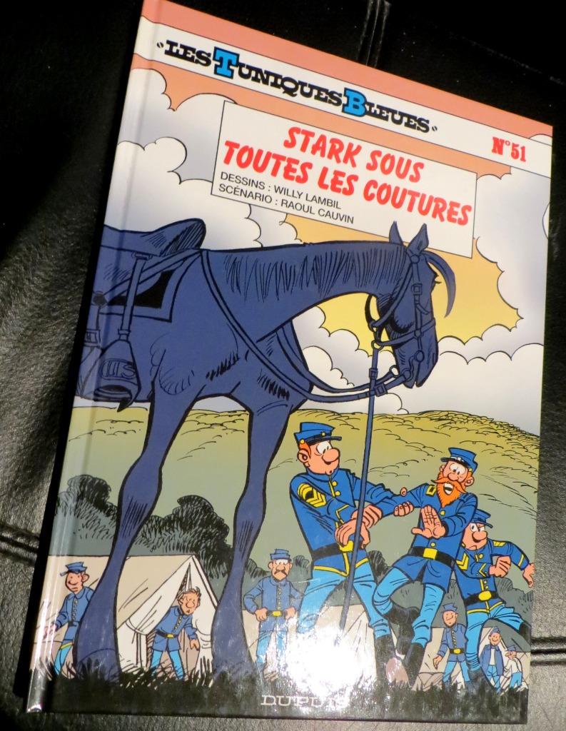 BD  LES TUNIQUES BLEUES Nr 51 STARK SOUS TOUTES LES COUTURES, Livres, BD, Une BD, Comme neuf, Lambil/Cauvin, Envoi