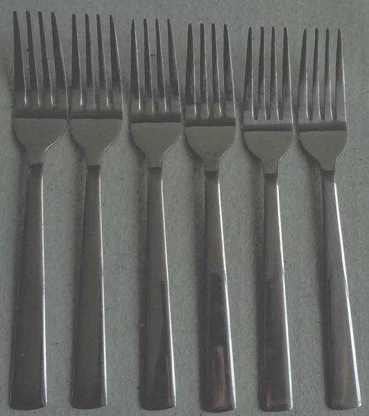 SOLA WENDY 6x Fruitvork 14,7cm Kindervork Vork Set, Verzenden, Zo goed als nieuw