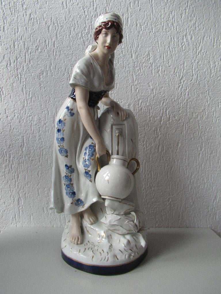 Royal Dux porseleine beeld 60 cm ., Ophalen