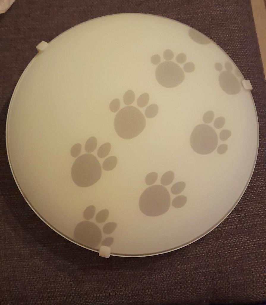 wandlamp/plafondverlichting, Ophalen, Gebruikt, Glas