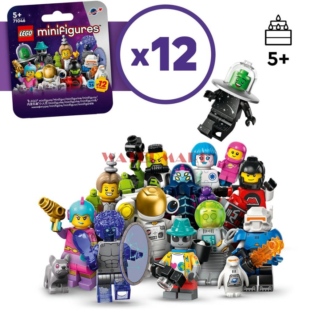Lego 71046 CMF Minifiguren Serie 26 Space - Set of doos, Ophalen of Verzenden, Nieuw, Complete set, Lego