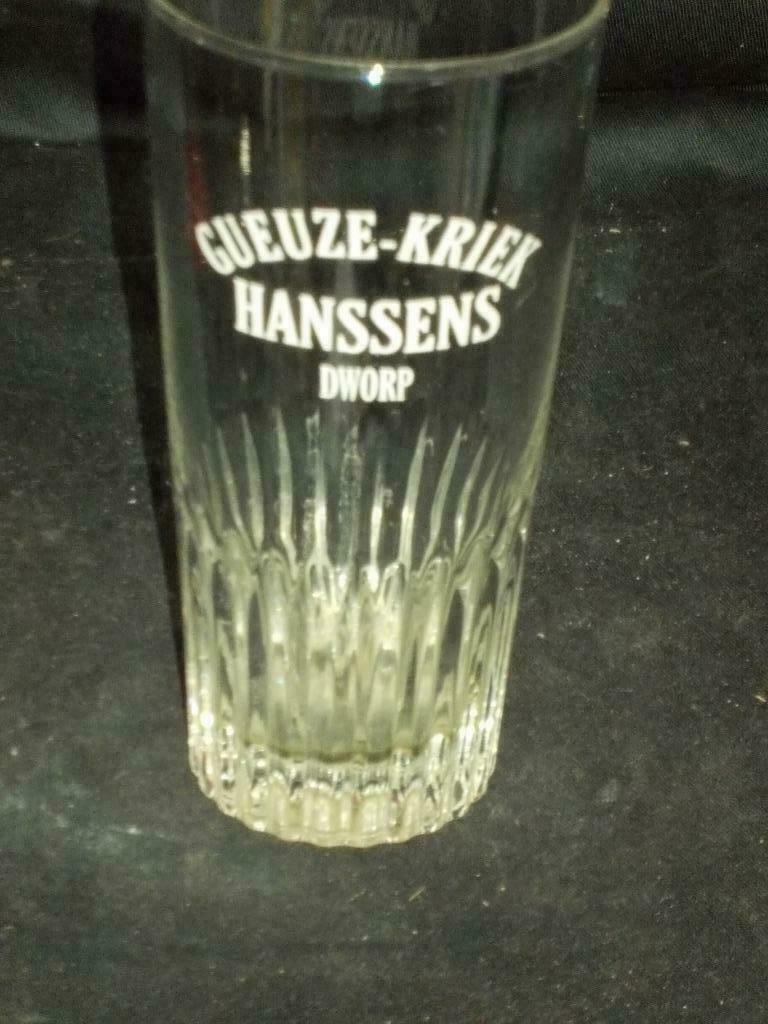 Gueuze.Kriek.Hanssens .Tourneppe - Dworp.D 124, Verzamelen, Ophalen of Verzenden, Gebruikt, Glas of Glazen, Overige merken