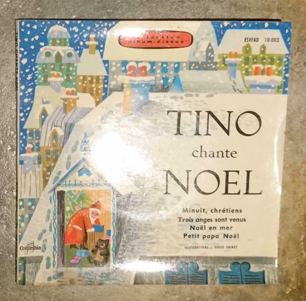 Vinyles 45t TINO ROSSI (chante Noël), Enlèvement ou Envoi, Comme neuf