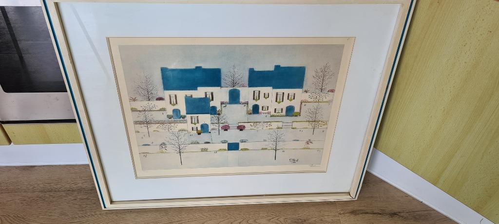 Kunstenaar: S. Peel Signatuur: getekend, Antiek en Kunst, Kunst | Schilderijen | Modern, Ophalen