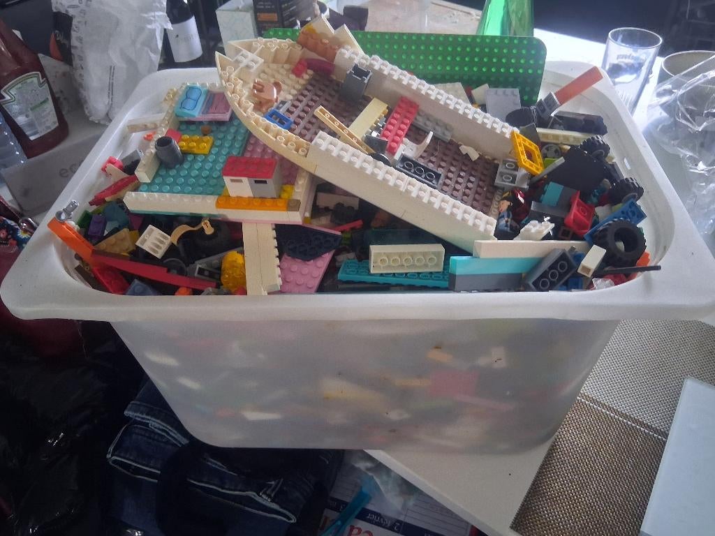 Légo, Enlèvement, Utilisé, Briques en vrac, Lego
