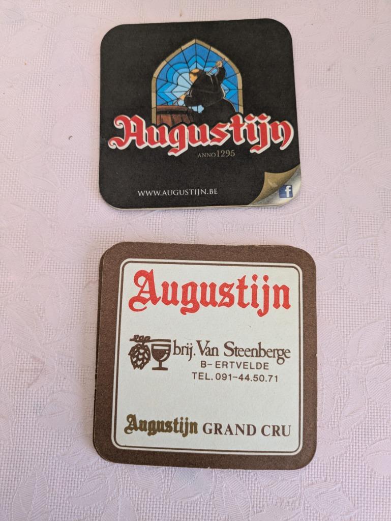 Augustijn, Verzamelen, Biermerken, Ophalen of Verzenden, Zo goed als nieuw, Viltje(s)