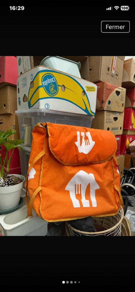 Sac isotherme transport takeaway, Enlèvement ou Envoi, Comme neuf