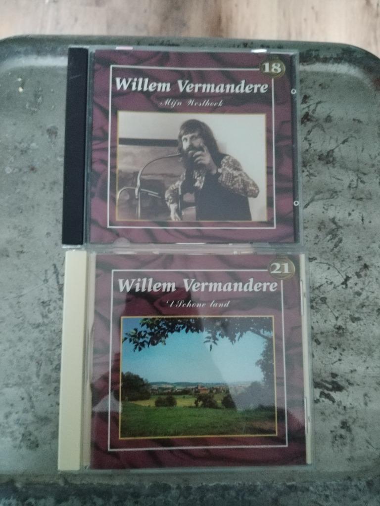 Willem Vermandere pakket 2 Cds, Cd's en Dvd's, Verzenden, Zo goed als nieuw, Levenslied of Smartlap