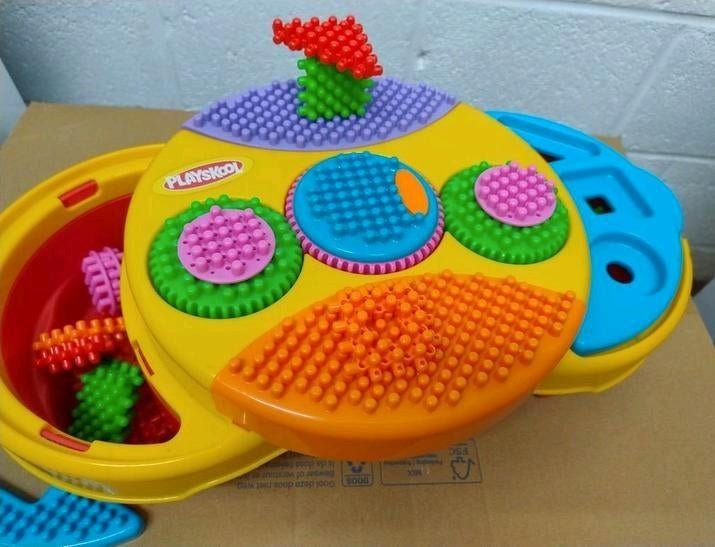 Playskool Clipo Creativity Table, Ophalen of Verzenden, Zo goed als nieuw, Bouwen