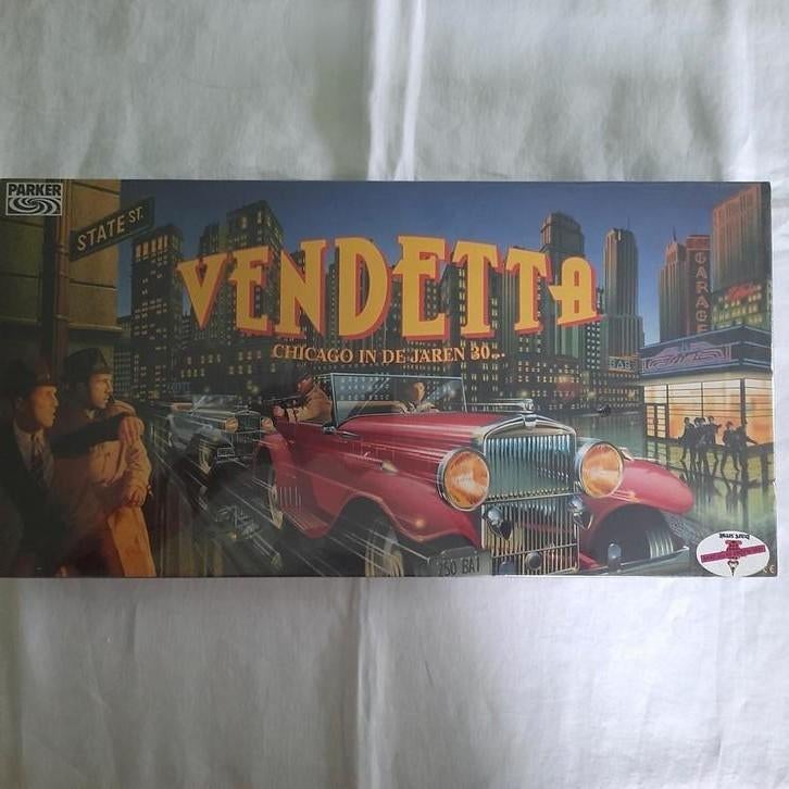 Jeu de société VENDETTA de PARKER *NOUVEAU*VINTAGE*SCELLE*, Trois ou quatre joueurs, Enlèvement, Neuf, Parker