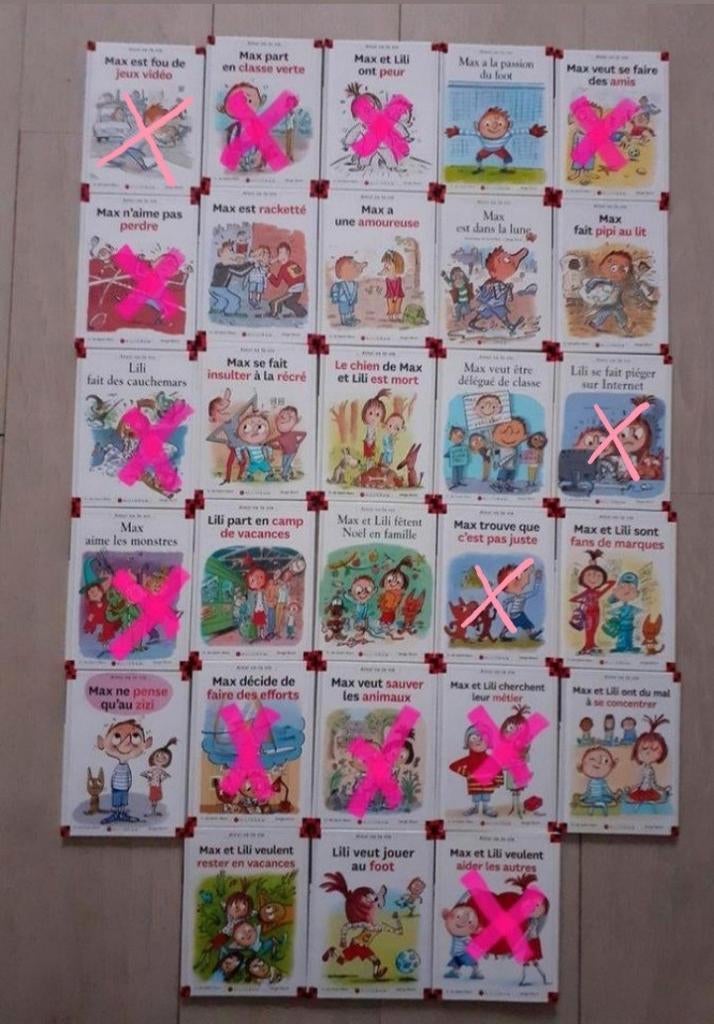 Livres Max et Lili, Comme neuf