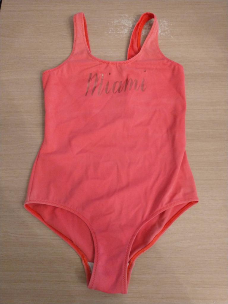 Badpak fel koraal - Orchestra - maat 140, Kinderen en Baby's, Kinderkleding | Maat 140, Gebruikt, Meisje, Sport- of Zwemkleding