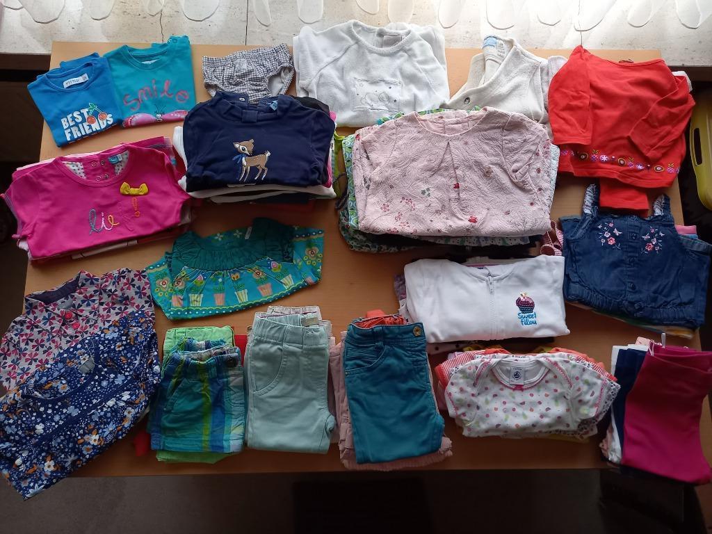 Joli paquet de vêtements pour filles taille 80 - 1 an, Enlèvement ou Envoi, Comme neuf, Taille 80