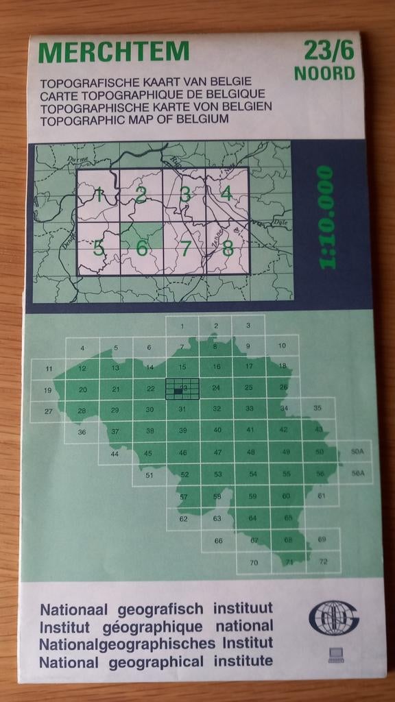 Topografische kaarten, Ophalen of Verzenden, Nieuw