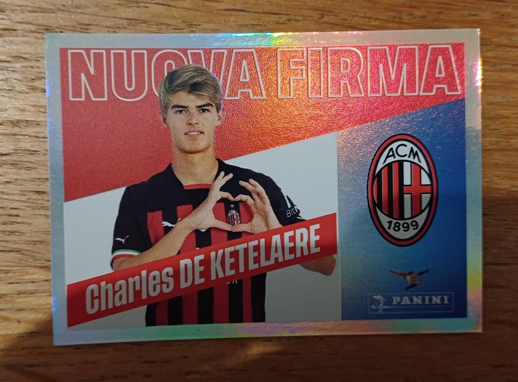 Panini Calciatori 2022-2023 De Ketelaere AC Milan, Ophalen of Verzenden