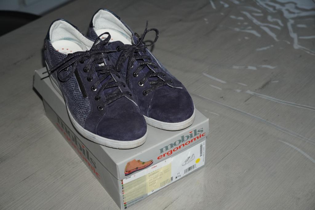 blauwe schoenen Mobils, Kleding | Dames, Schoenen, Ophalen, Blauw, Overige typen, Mobils