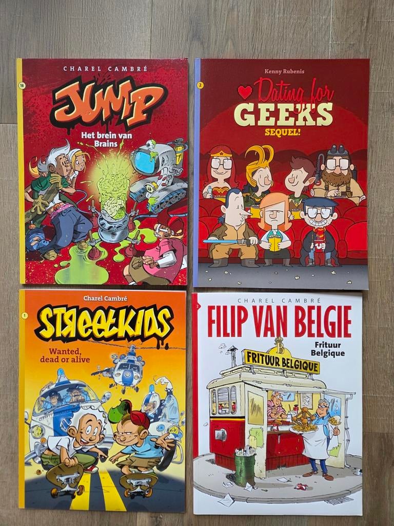 Streetkids , Dating for geeks ,  jump  , Filip van België, Boeken, Ophalen of Verzenden