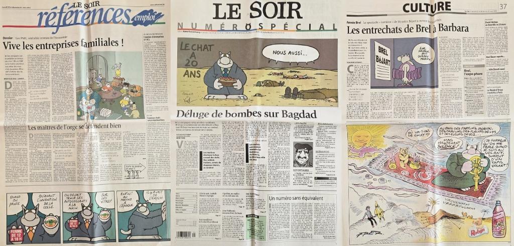 23 MAART 2003-20 JAAR VAN DE KAT - AVOND ZIE BESCHRIJVING, Verzenden