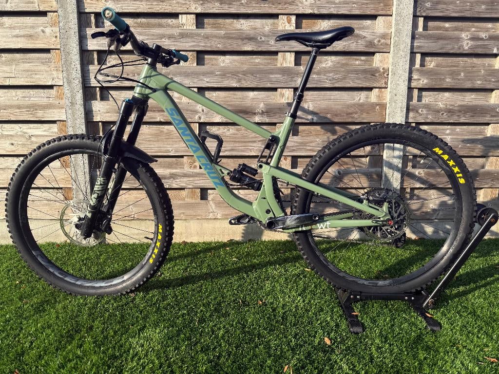Mountainbike Santa Cruz Bronson 3 AL S MD Olive 2021, VTT tout suspendu, Enlèvement, Utilisé, Autres marques