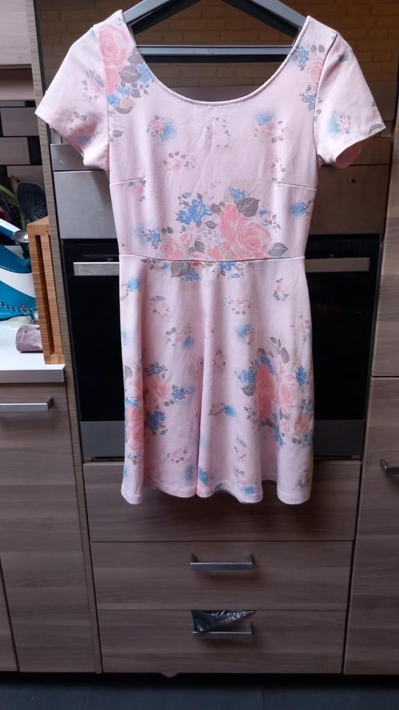 Zomerjurk met bloemen, Kleding | Dames, Ophalen, Roze