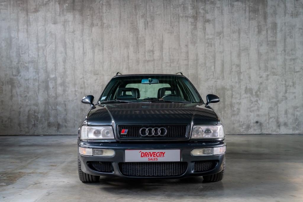 Audi RS2 uit 1994, Auto's, RS2, Zwart, Leder, Bedrijf