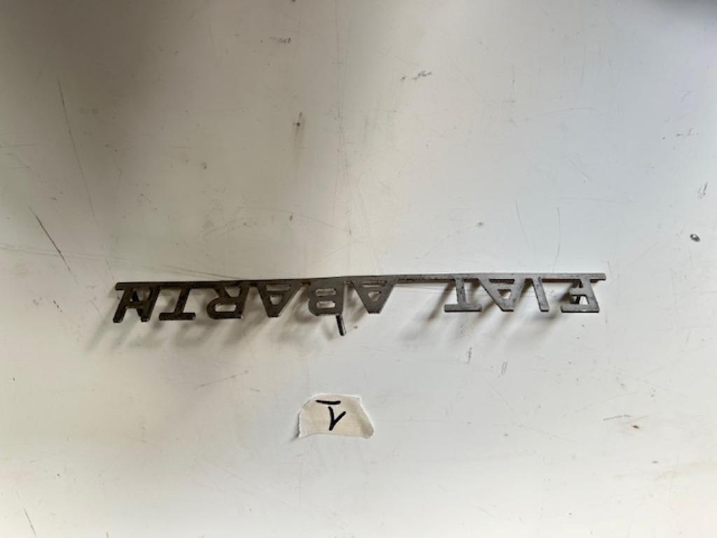Logo van Fiat Abarth, Auto-onderdelen, Ophalen, Nieuw, Fiat