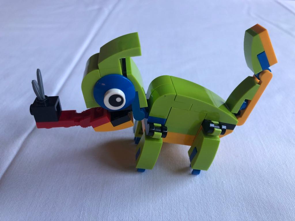 Lego Creator 30477: kameleon, Ophalen of Verzenden, Zo goed als nieuw, Complete set, Lego