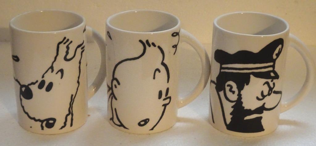 TASSES TINTIN, Enlèvement ou Envoi, Tintin