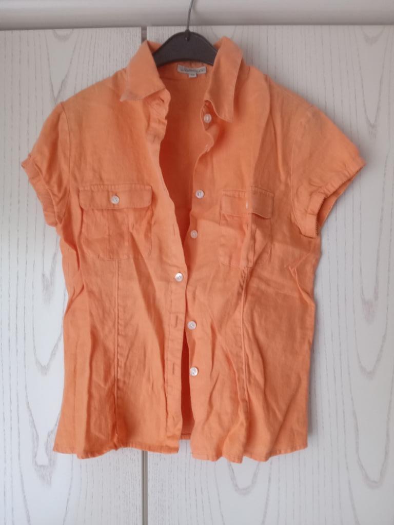 Dames T-shirt (Maat:38), Taille 38/40 (M), Comme neuf, Enlèvement, Orange