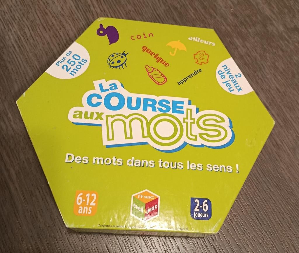 Jeu La course aux mots - éveil et jeux, Ophalen