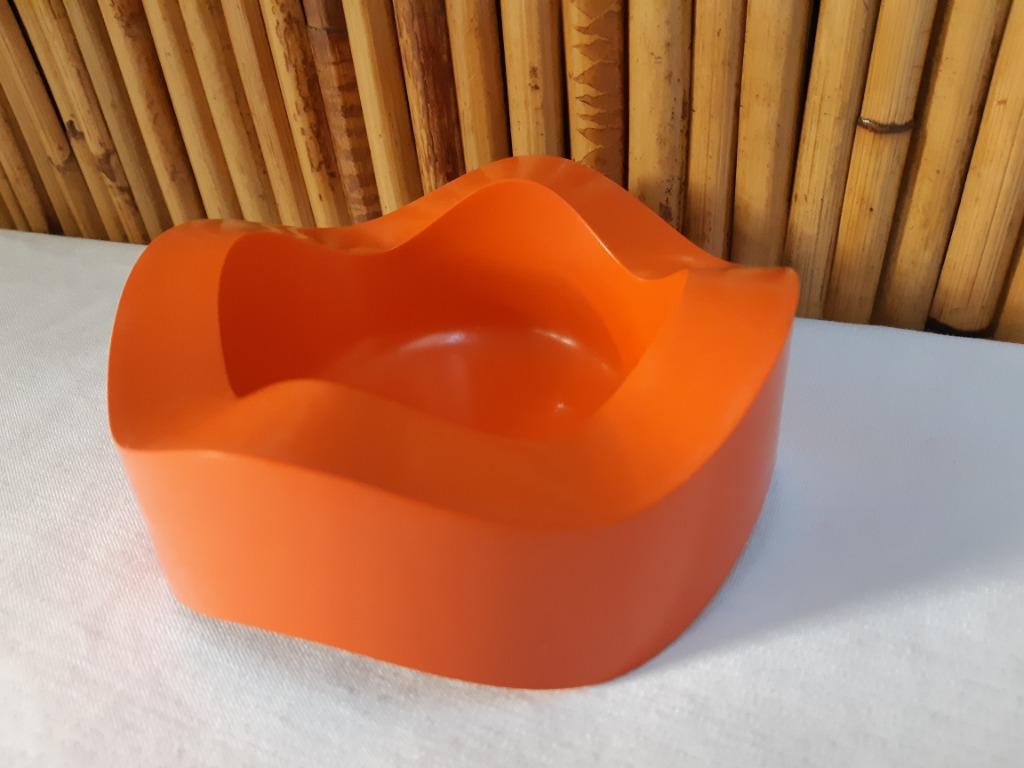 Sinus oranje bakelieten asbak Walter Zeichegg Helit 84005, Verzamelen, Ophalen of Verzenden, Gebruikt, Asbak