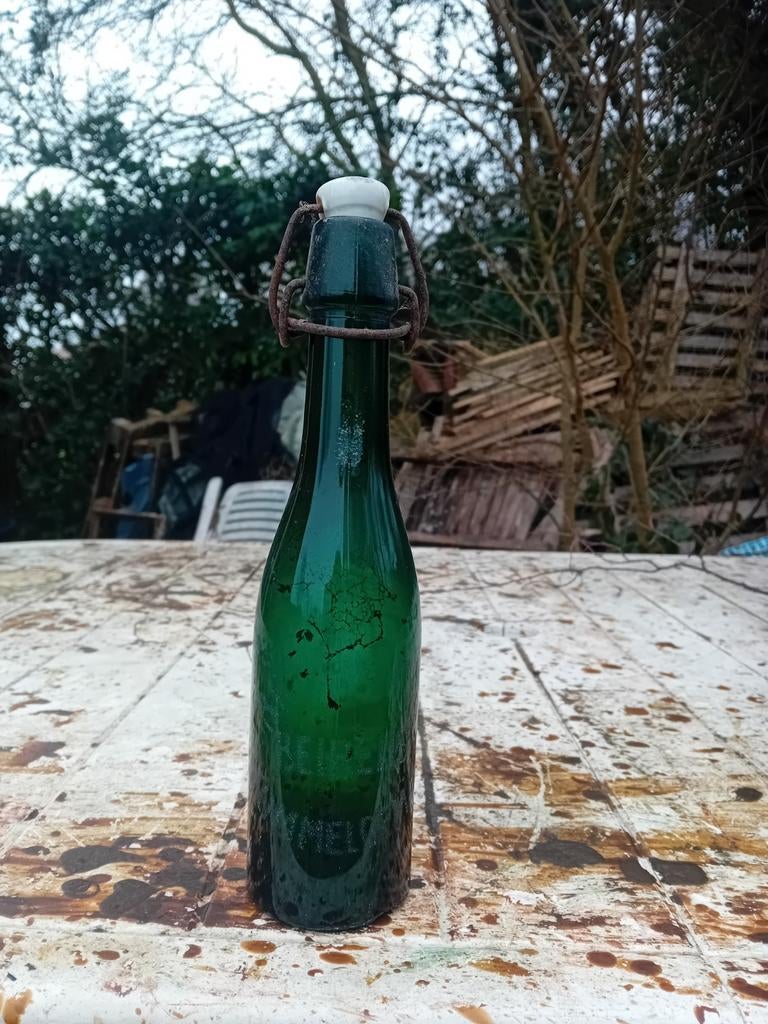Oude vintage bierfles brouwerij Beirens Tipsor Wommelgem, Enlèvement ou Envoi