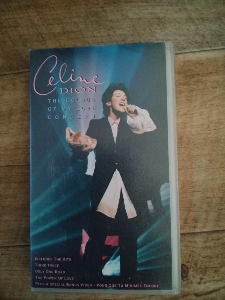 Céline Dion : the colour of my love Concert, Alle leeftijden, Ophalen of Verzenden, Gebruikt, Muziek en Concerten