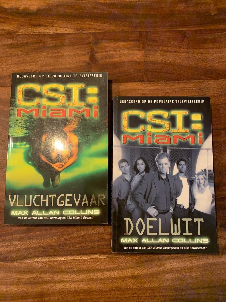 ♫ CSI Miami Boeken, Enlèvement ou Envoi, Comme neuf, Max Allan Collins