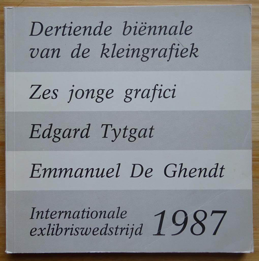 13e biënnale van de kleingrafiek, 1987, Boeken, Ophalen of Verzenden, Gelezen, Schilder- en Tekenkunst