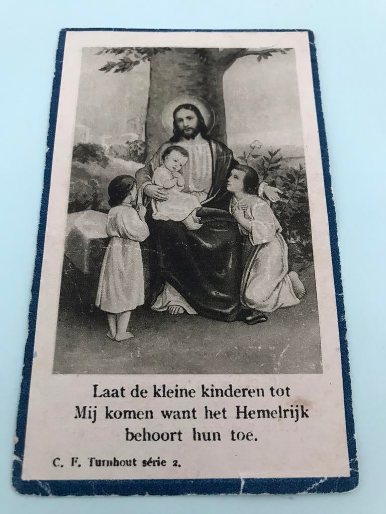 Bidprentje 1937 Mariatje Loobuyck, Verzamelen, Bidprentjes en Rouwkaarten, Verzenden, Bidprentje