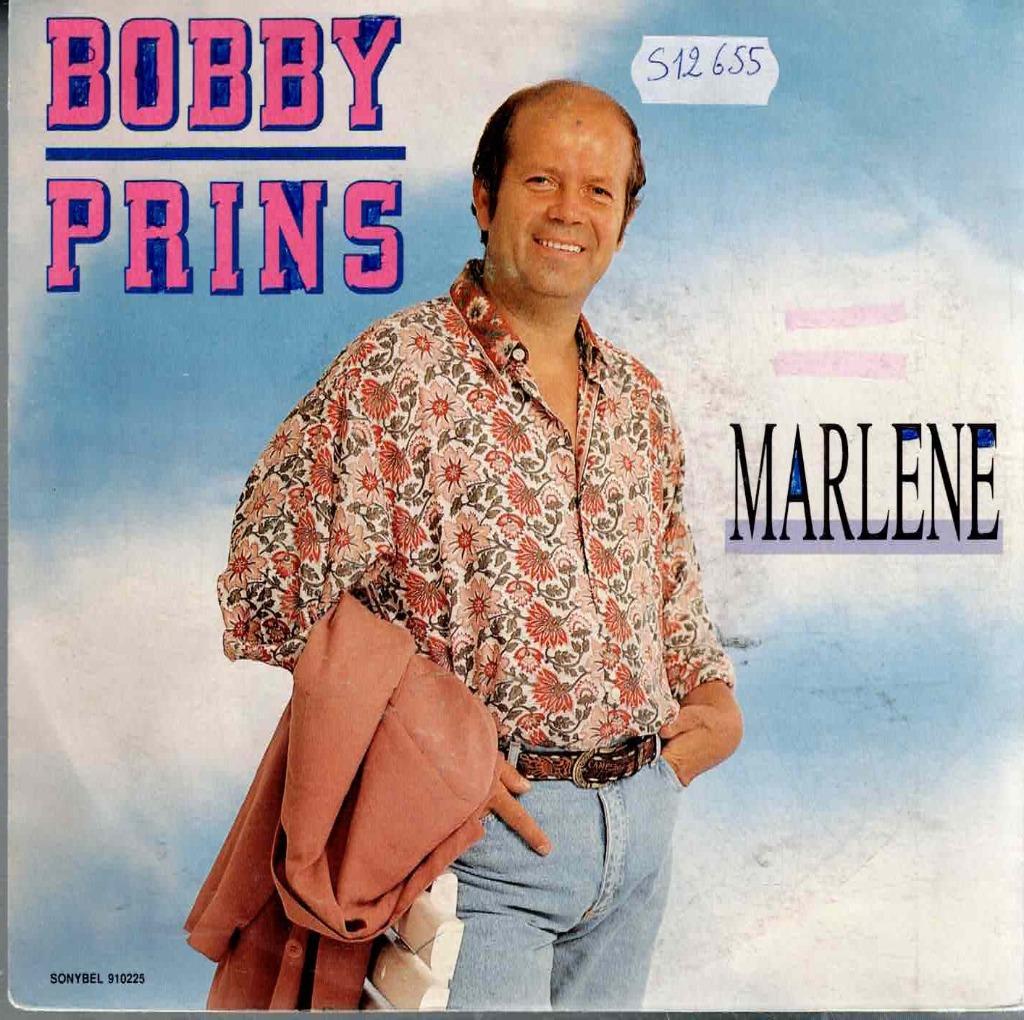 Vinyl, 7"   -   Bobby Prins – Marlene, Ophalen of Verzenden, Overige formaten