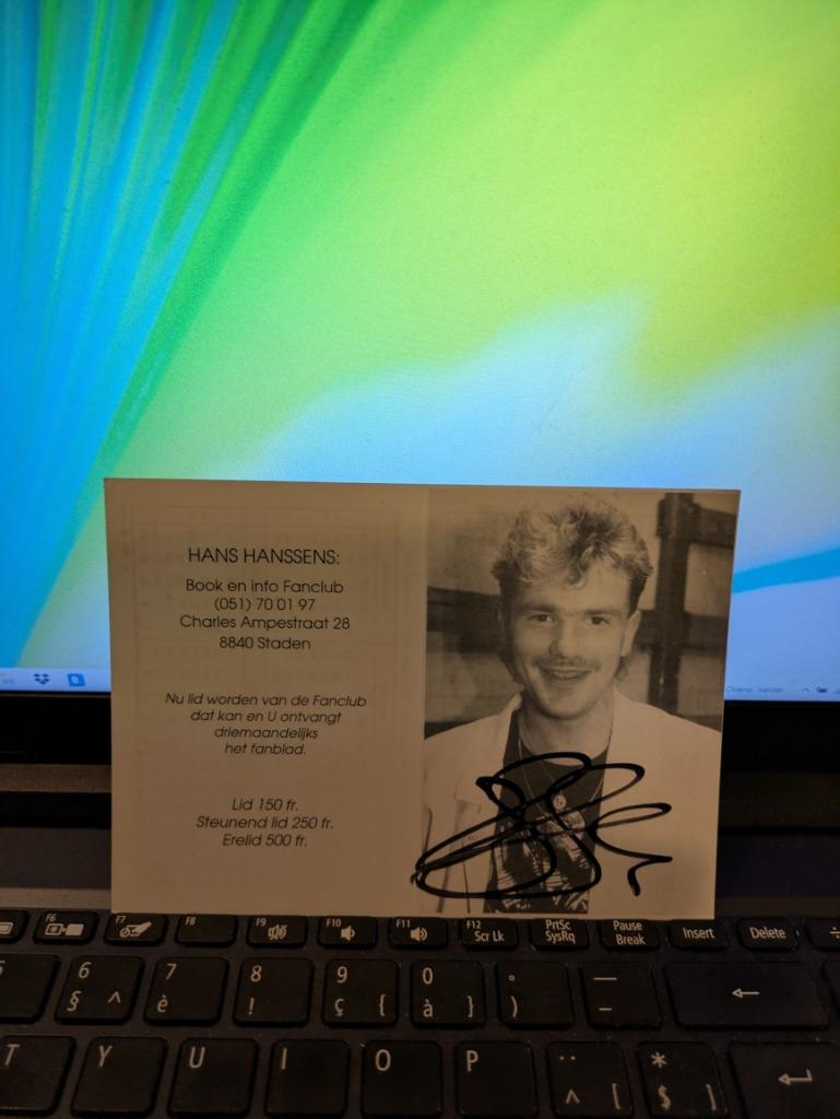 Hans Hanssens, Ophalen of Verzenden, Zo goed als nieuw, Prent