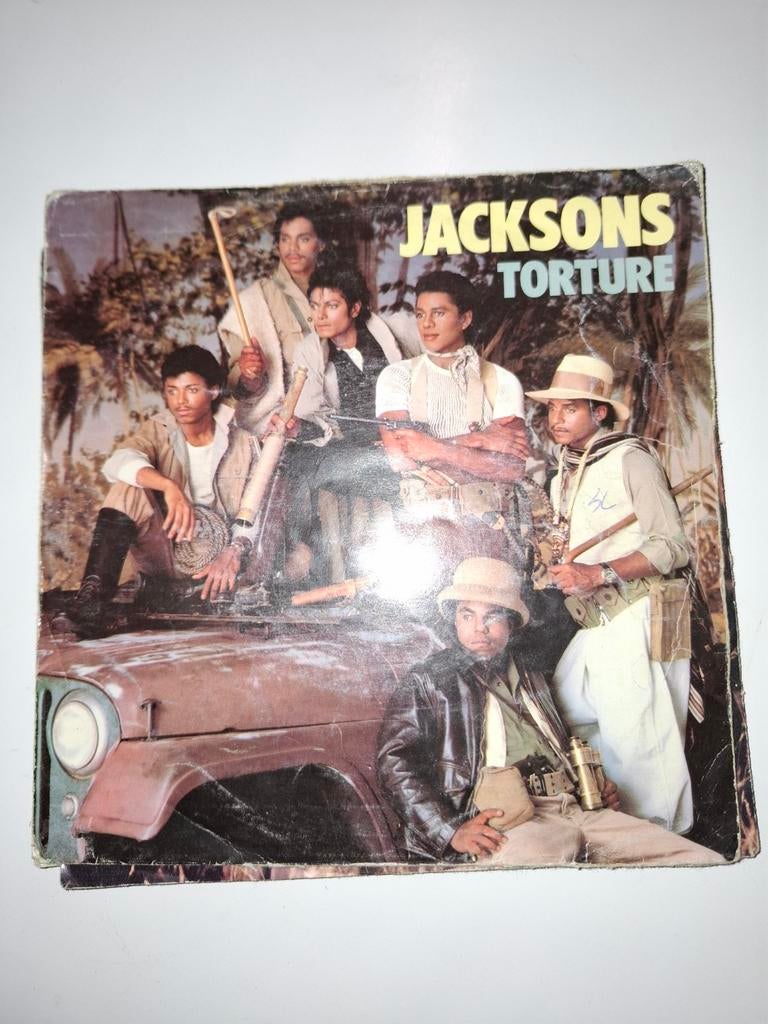 Jacksons : torture, Cd's en Dvd's, Vinyl Singles, Verzenden, Zo goed als nieuw